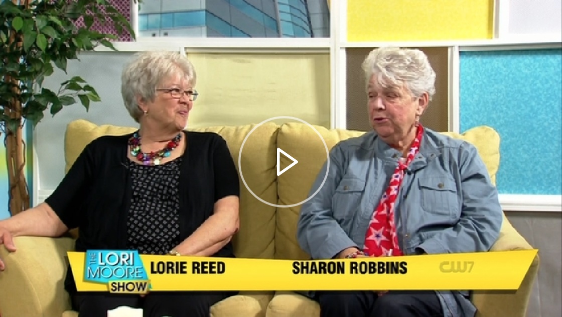 Veterans
                                Day project director Sharon Robbins and Lorie Reed